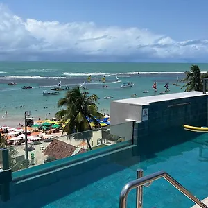 Flat A Beira Mar Pe Na Areia Apartamento